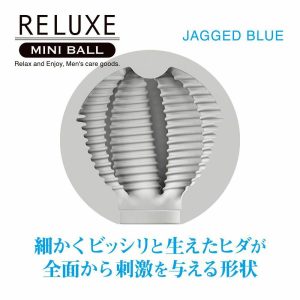 Small Masturbators | T-Best – Reluxe Mini Ball Masturbator – Blue Masturbators Small Masturbators