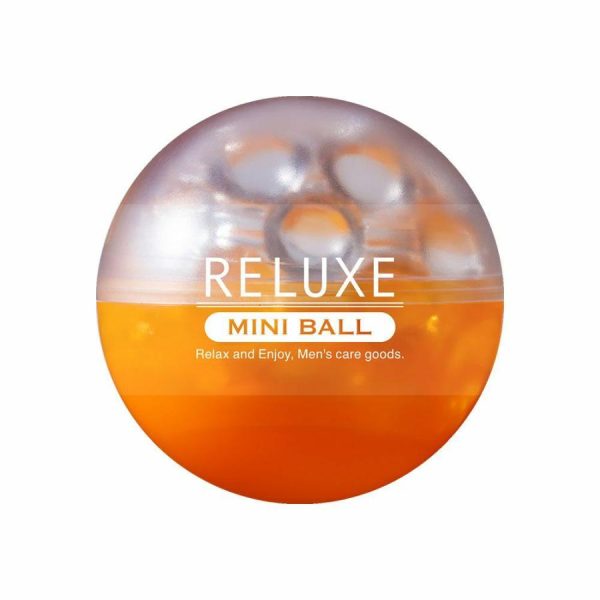 Small Masturbators | T-Best – Reluxe Mini Ball Masturbator – Orange Masturbators Small Masturbators