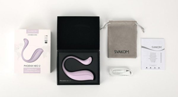 Smart Toys | Svakom – Phoenix Neo 2 Bullet Vibrator –  Pastel Lilac Sex Toys Smart Toys