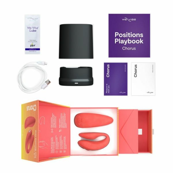 Smart Toys | We-Vibe – Chorus – Crave Coral Sex Toys Smart Toys