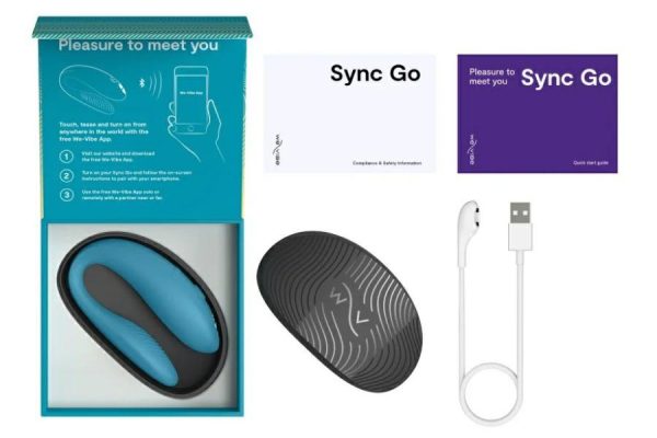 Smart Toys | We-Vibe – Sync Go – Turquoise Sex Toys Smart Toys