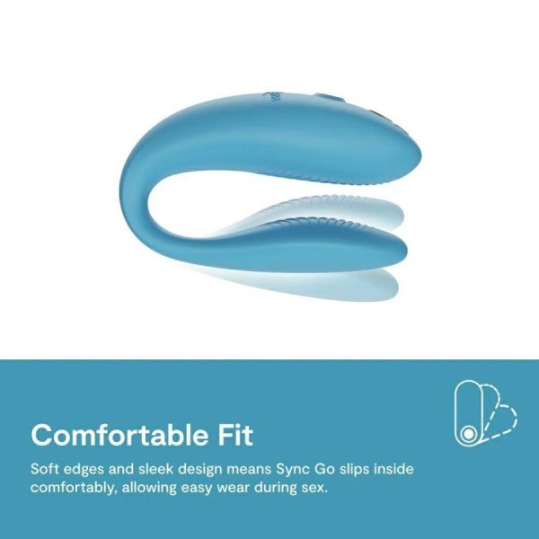 Smart Toys | We-Vibe – Sync Go – Turquoise Sex Toys Smart Toys