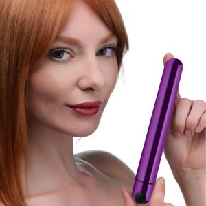 Straight Vibrators | Bang! – 10X Slim Metal Bullet – Purple Straight Vibrators Bang!