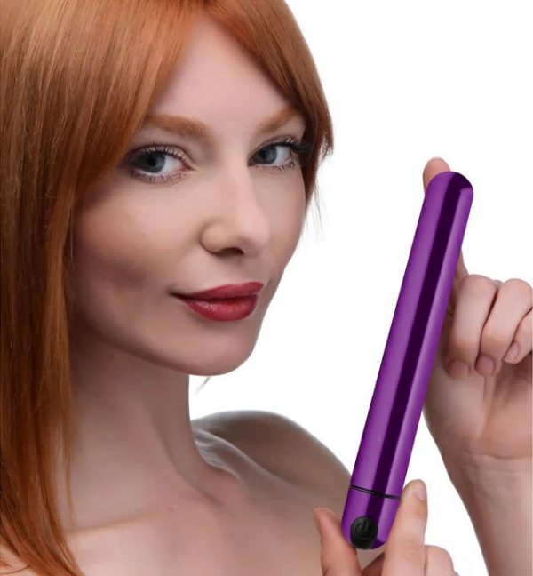 Straight Vibrators | Bang! – 10X Slim Metal Bullet – Purple Straight Vibrators Bang!