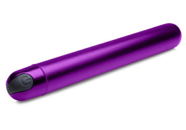 Straight Vibrators | Bang! – 10X Slim Metal Bullet – Purple Straight Vibrators Bang!