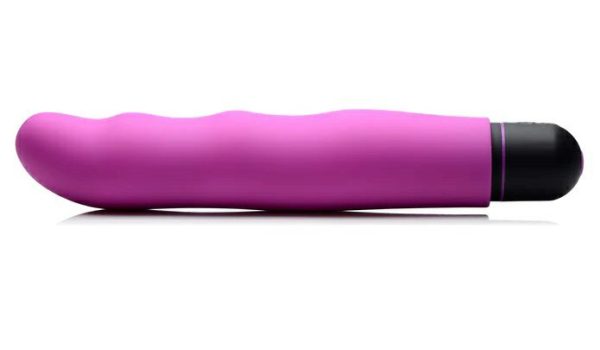 Straight Vibrators | Bang! – Xl Bullet W Wavy Sleeve – Purple Straight Vibrators Bang!