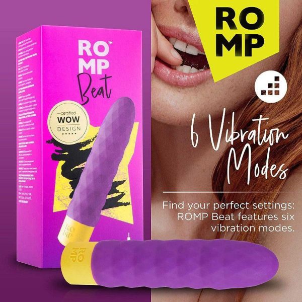 Straight Vibrators | Romp – Beat – Purple Straight Vibrators Romp