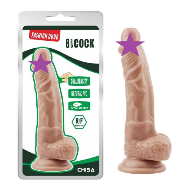 Strap-Ons | Chisa – Fashion Dude 8.5″ Dildo – Flesh Sex Toys Chisa