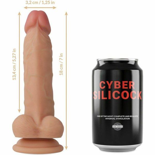 Strap-Ons | Cyber Silicock – Jude Ultra Realistic Dildo 18Cm Sex Toys Cyber Silicock