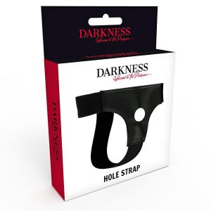 Strap-Ons | Darkness – Hole Strap Panty – Black Sex Toys Darkness