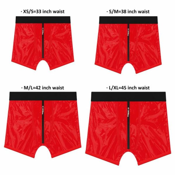 Strap-Ons | Lovetoy – Chic Strap-On Shorts – Red – S/M Sex Toys Lovetoy