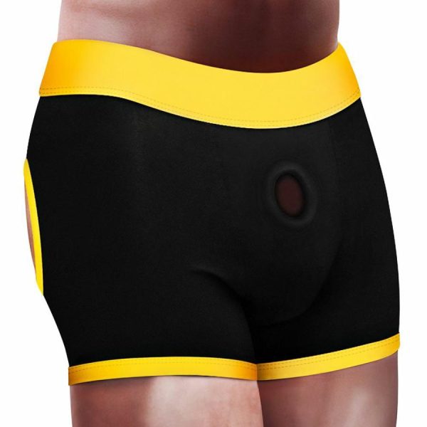 Strap-Ons | Lovetoy – Horny Strapon Shorts – Black – Xs/S Sex Toys Lovetoy