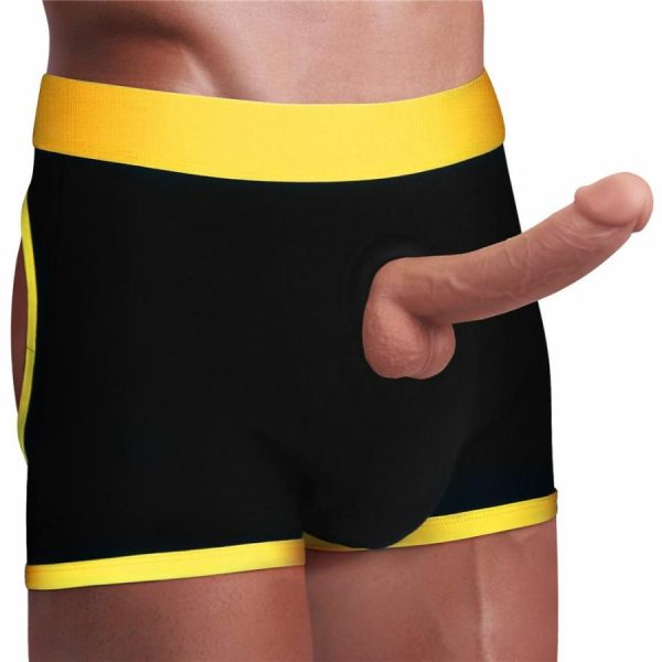 Strap-Ons | Lovetoy – Horny Strapon Shorts – Black – Xs/S Sex Toys Lovetoy