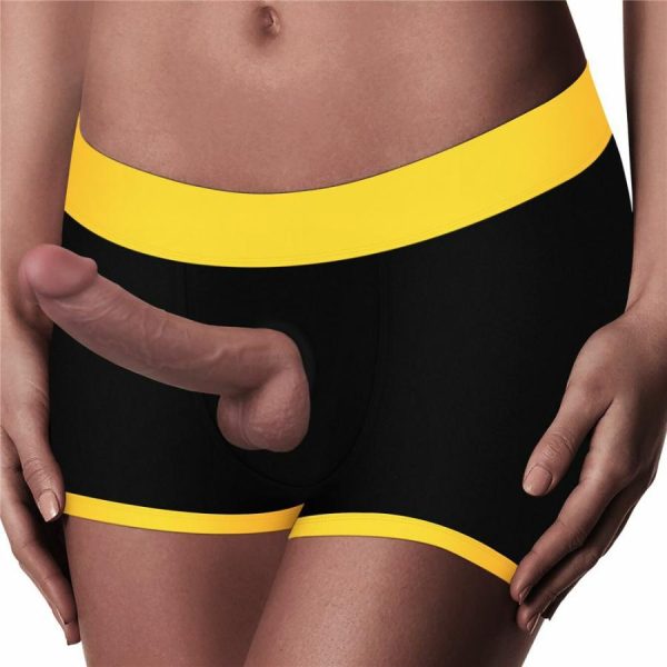 Strap-Ons | Lovetoy – Horny Strapon Shorts – Black – Xs/S Sex Toys Lovetoy