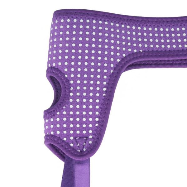 Strap-Ons | Lovetoy – Polka Dots Easy Strap-On Harness – Purple Sex Toys Lovetoy