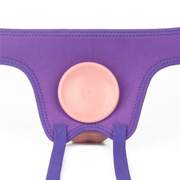 Strap-Ons | Lovetoy – Polka Dots Easy Strap-On Harness – Purple Sex Toys Lovetoy