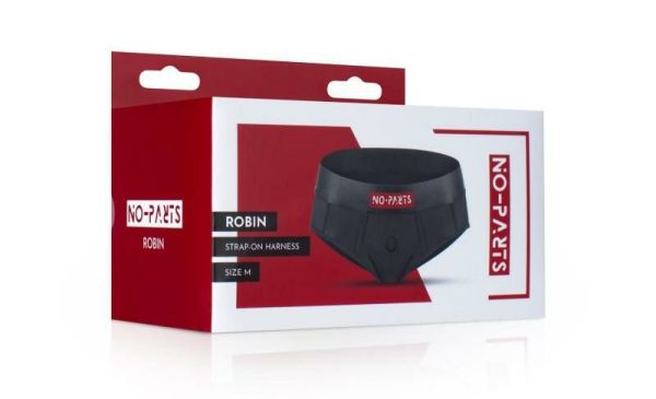 Strap-Ons | No-Parts – Robin Strap-On Harness M – Black Sex Toys No-Parts