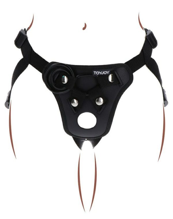 Strap-Ons | Toyjoy – Pleasure Strap-On Harness – Black Sex Toys Strap-Ons