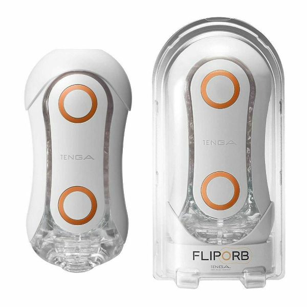 Tenga Masturbators | Tenga – Flip Orb – Orange Crash Masturbators Tenga