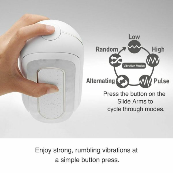 Tenga Masturbators | Tenga – Flip Zero Electronic Vibration – White Masturbators Tenga