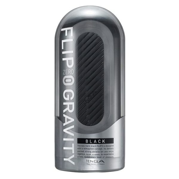 Tenga Masturbators | Tenga – Flip Zero Gravity – Black Masturbators Tenga