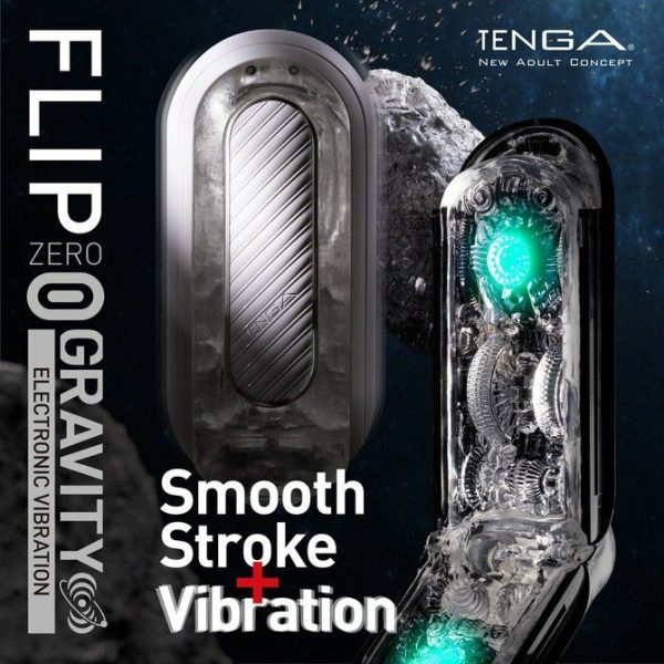 Tenga Masturbators | Tenga – Flip Zero Gravity Electronic Vibration – Black Masturbators Tenga