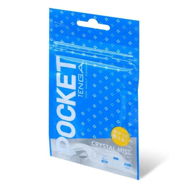 Tenga Masturbators | Tenga – Pocket Block Crystal Mist – Blue Masturbators Tenga