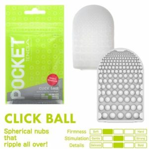 Tenga Masturbators | Tenga – Pocket Click Ball – Green Masturbators Tenga