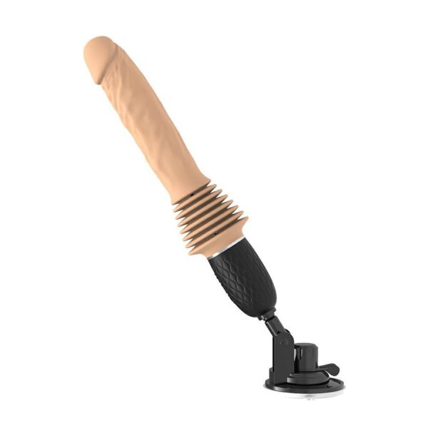 Thrusting Vibrators | Chisa – Aeshma Thrusting Dildo – Black Thrusting Vibrators Chisa