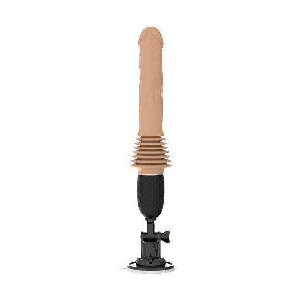 Thrusting Vibrators | Chisa – Aeshma Thrusting Dildo – Black Thrusting Vibrators Chisa