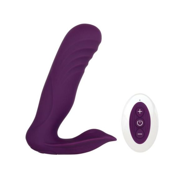 Thrusting Vibrators | Gender X – Velvet Hammer Vibrator – Purple Thrusting Vibrators Gender X