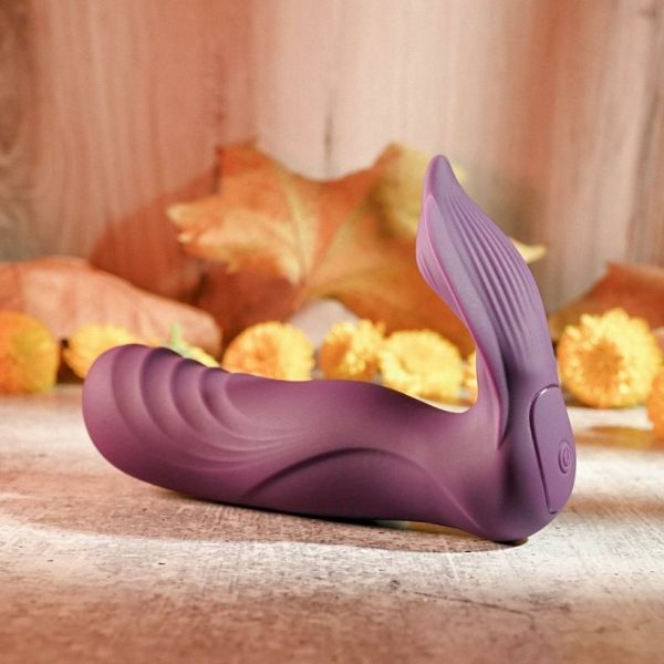 Thrusting Vibrators | Gender X – Velvet Hammer Vibrator – Purple Thrusting Vibrators Gender X