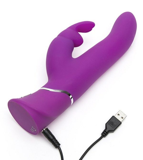 Thrusting Vibrators | Happy Rabbit – Curve Rabbit Vibrator – Purple Thrusting Vibrators Happy Rabbit