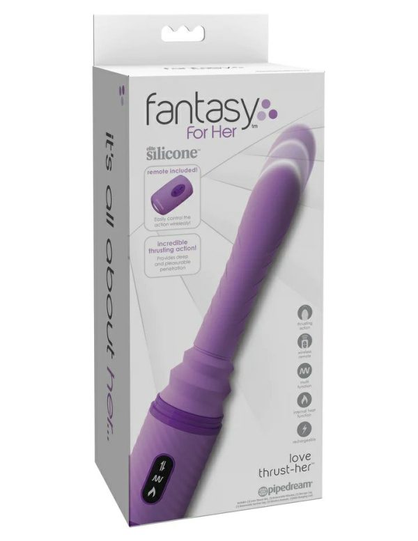 Thrusting Vibrators | Pipedream – Love Thrust-Her – Purple Thrusting Vibrators Pipedream