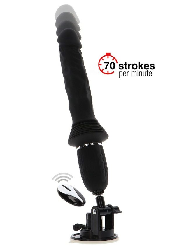 Thrusting Vibrators | Toyjoy – Magnum Opus Thruster – Black Thrusting Vibrators Thrusting Vibrators