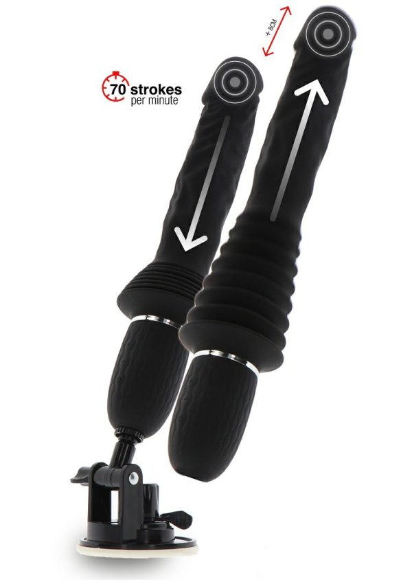 Thrusting Vibrators | Toyjoy – Magnum Opus Thruster – Black Thrusting Vibrators Thrusting Vibrators