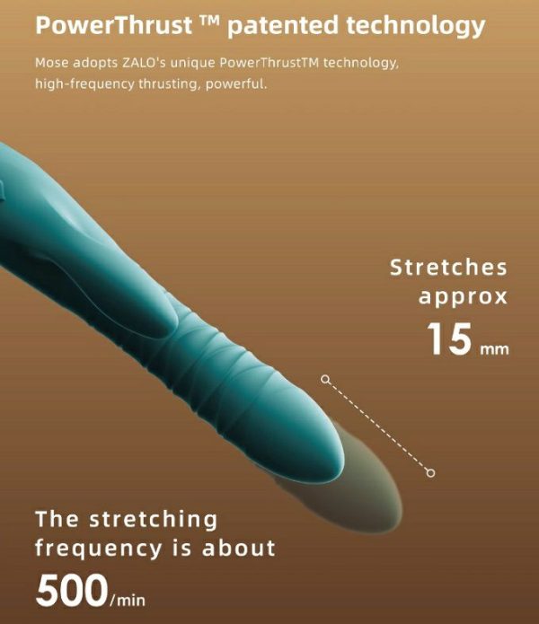 Thrusting Vibrators | Zalo – Mose – Turquoise Green Thrusting Vibrators Thrusting Vibrators