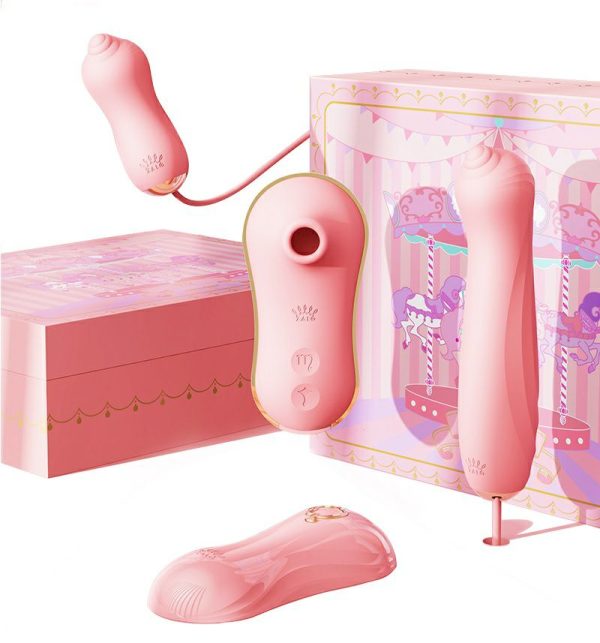 Thrusting Vibrators | Zalo – Unicorn Set – Strawberry Pink Thrusting Vibrators Thrusting Vibrators