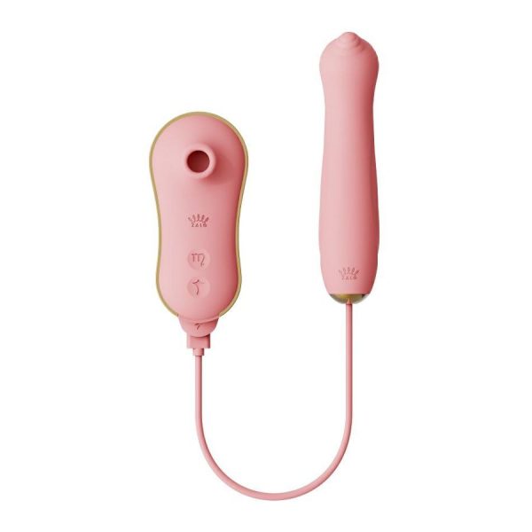 Thrusting Vibrators | Zalo – Unicorn Set – Strawberry Pink Thrusting Vibrators Thrusting Vibrators