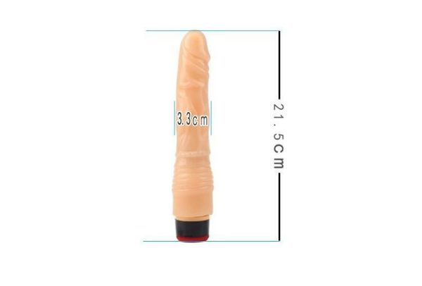 Vibrating Dildos | Chisa – 8.8″ Vibe Cock – Flesh Vibrating Dildos Chisa