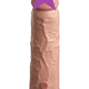 Vibrating Dildos | King Cock – 8″ Elite Vibro Cock – Flesh Vibrating Dildos King Cock