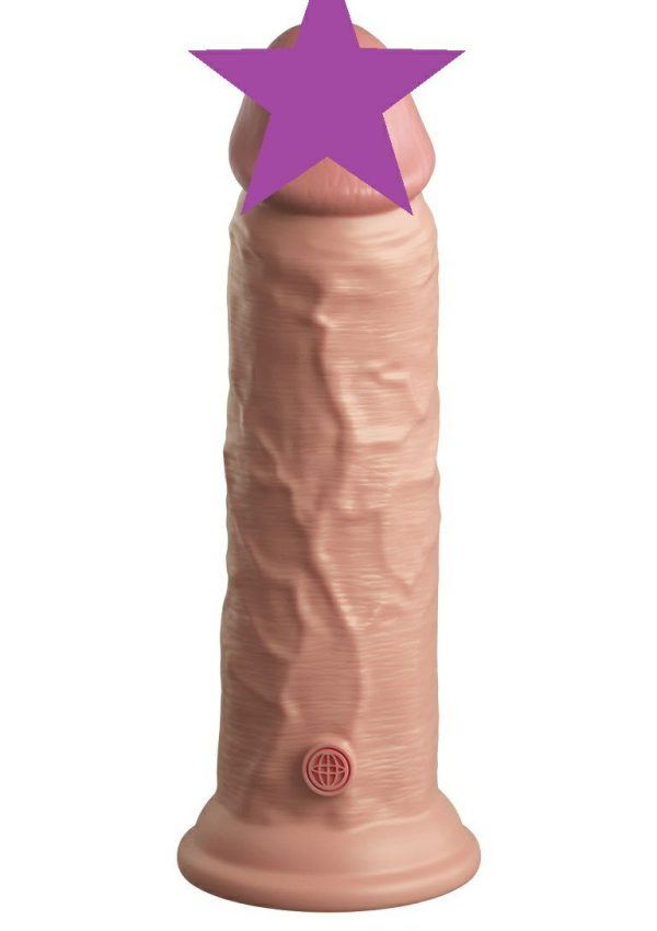 Vibrating Dildos | King Cock – 8″ Elite Vibro Cock – Flesh Vibrating Dildos King Cock