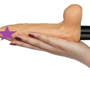 Vibrating Dildos | Lovetoy – 8” Real Feel Cyberskin Vibrator – Flesh Vibrating Dildos Lovetoy