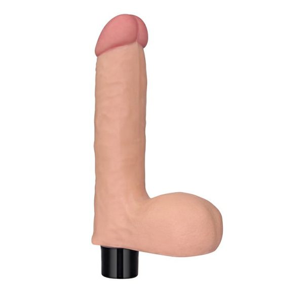 Vibrating Dildos | Lovetoy – 8” Real Softee Vibro Dildo – Flesh Vibrating Dildos Lovetoy