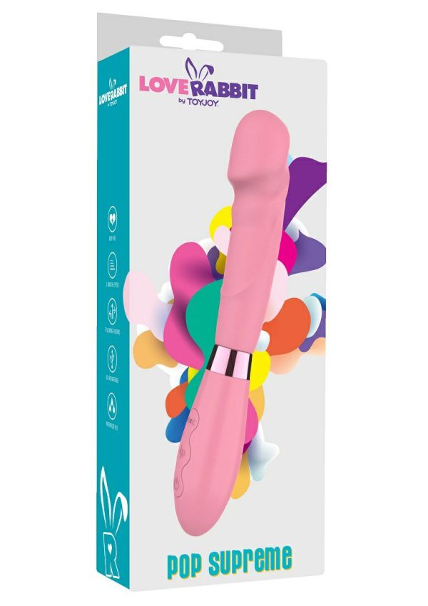 Vibrating Dildos | Toyjoy – Pop Supreme Vibrator – Pink Vibrating Dildos TOYJOY