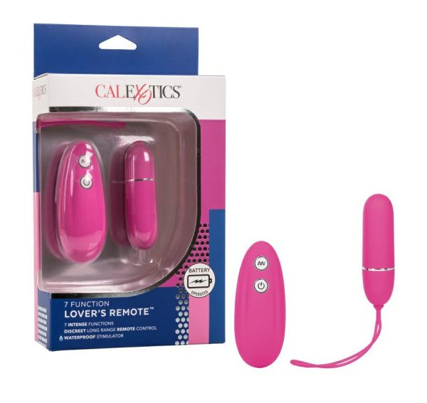 Vibro Bullets | Cen – Posh 7-Function Lovers Remote Bullet – Pink Vibrators California Exotic Novelties