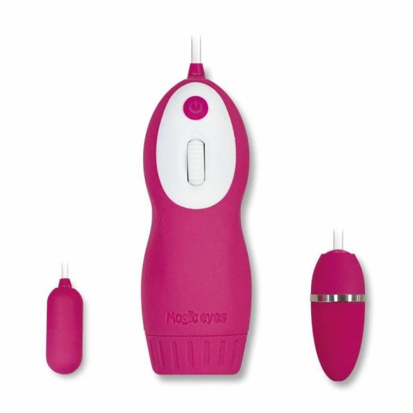 Vibro Eggs | Magic Eyes – Lafree Double Rotor – Pink Vibrators Magic Eyes