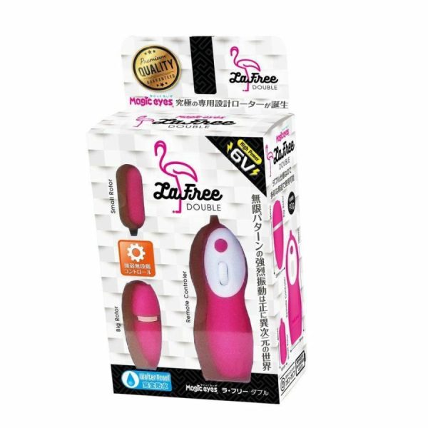 Vibro Eggs | Magic Eyes – Lafree Double Rotor – Pink Vibrators Magic Eyes