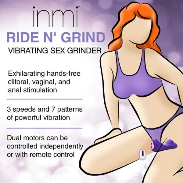 Vibro Grinders | Inmi – Ride N’ Grind Vibro Grinder – Purple Vibrators Inmi