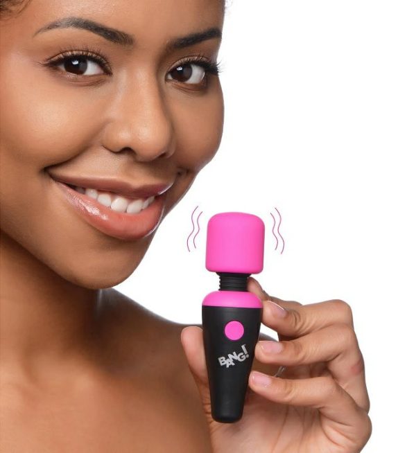 Vibro Massagers | Bang! – 10X Vibro Mini Wand – Pink Vibrators Bang!